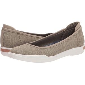 Dr. Scholl's Taupe Metallic Ballet Flats